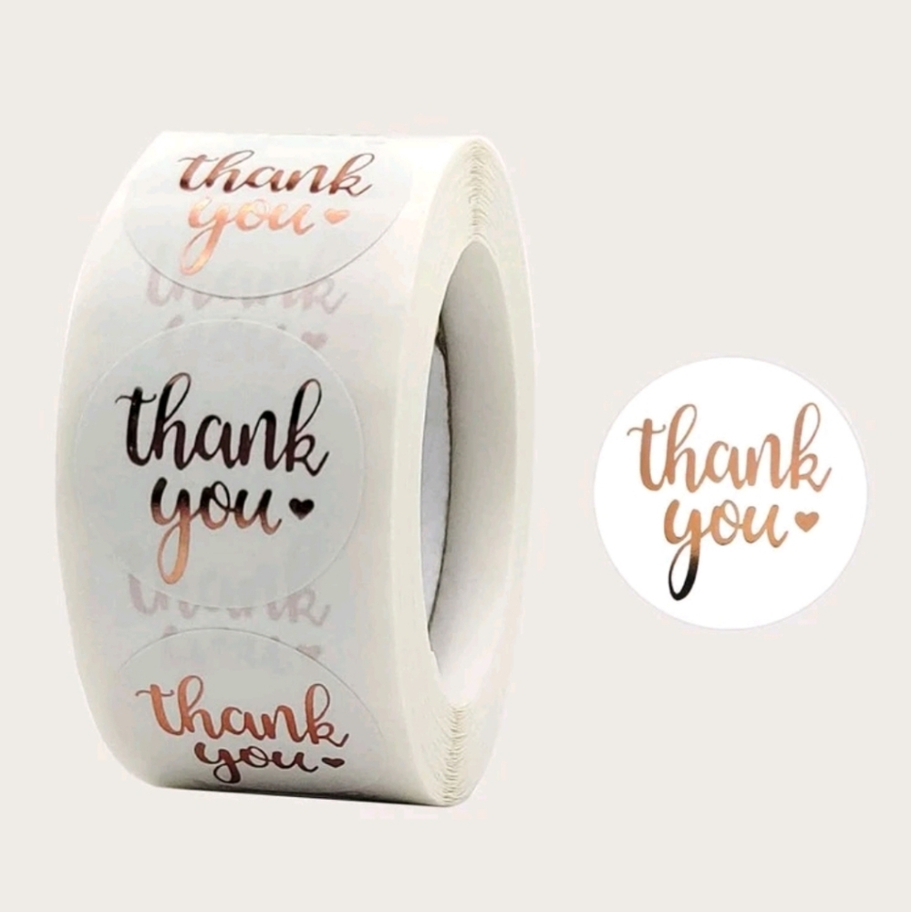Thank you stickers - Picture 2 of 2